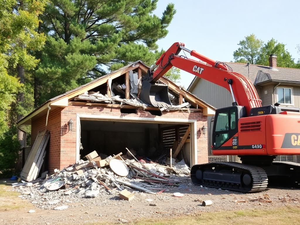 Complete Garage Demolition